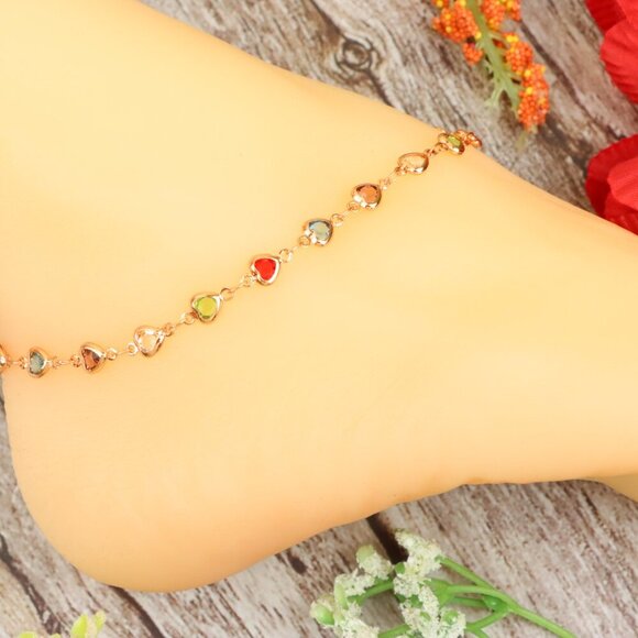 "Dainty Anklet for Women – Elegant Everyday Jewelry & Perfect Gift | MLCRC1307 - Picture 2 of 10